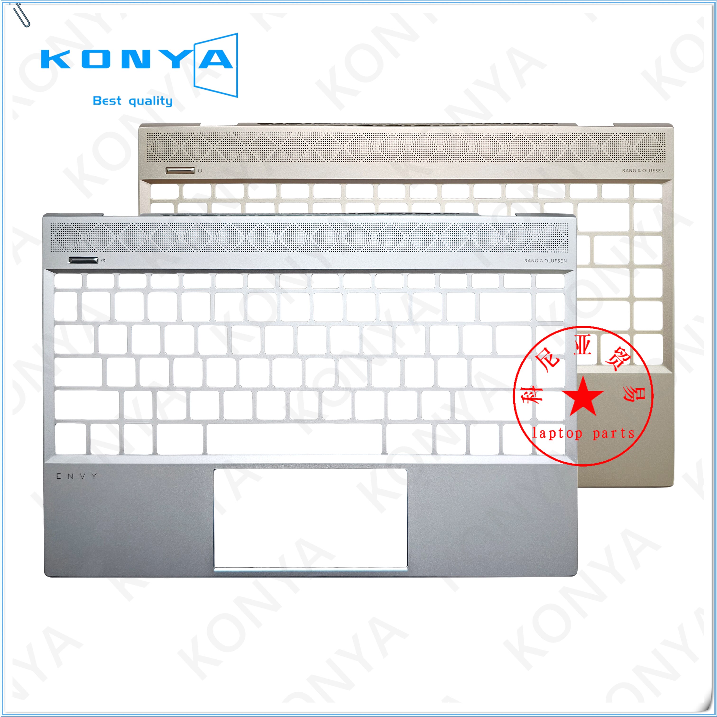 HP ENVY 13-AH TPN-W136 시리즈 노트북 팜레스트 키보드 베젤 상단 케이스 커버, 4600EF0D0011 4600EF0E0021, 신제품